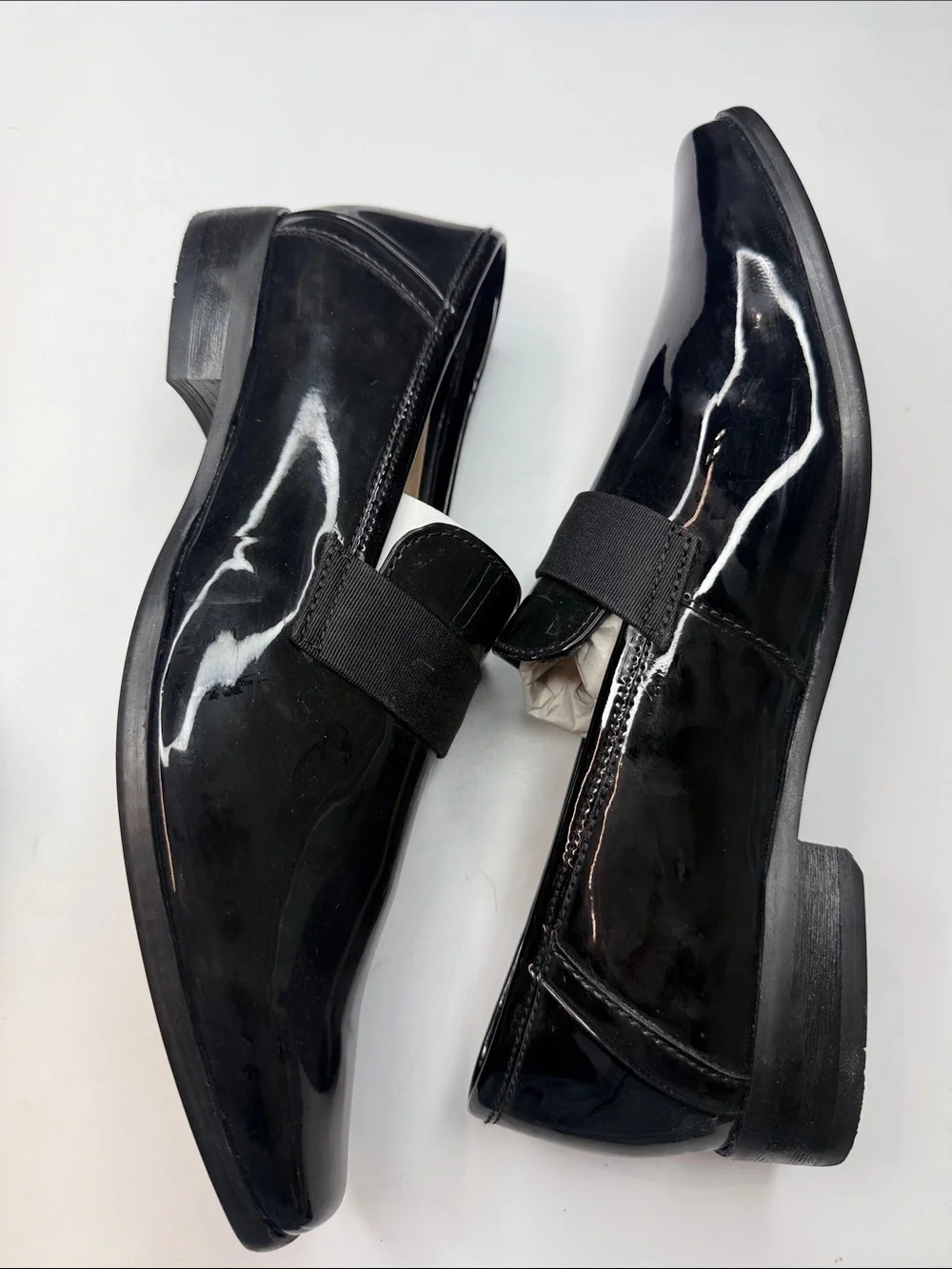 Calvin Klein Men's Bernard Patent Slip-on Loafer Size 8.5M